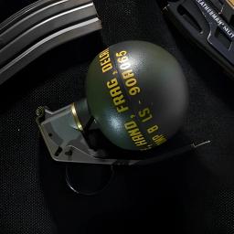 Modelo de granada tática Recipiente pequeno, modelo de fragmentação Manequim plástico, para CS CQB Paintball, AQzxdc M67 - Image 3
