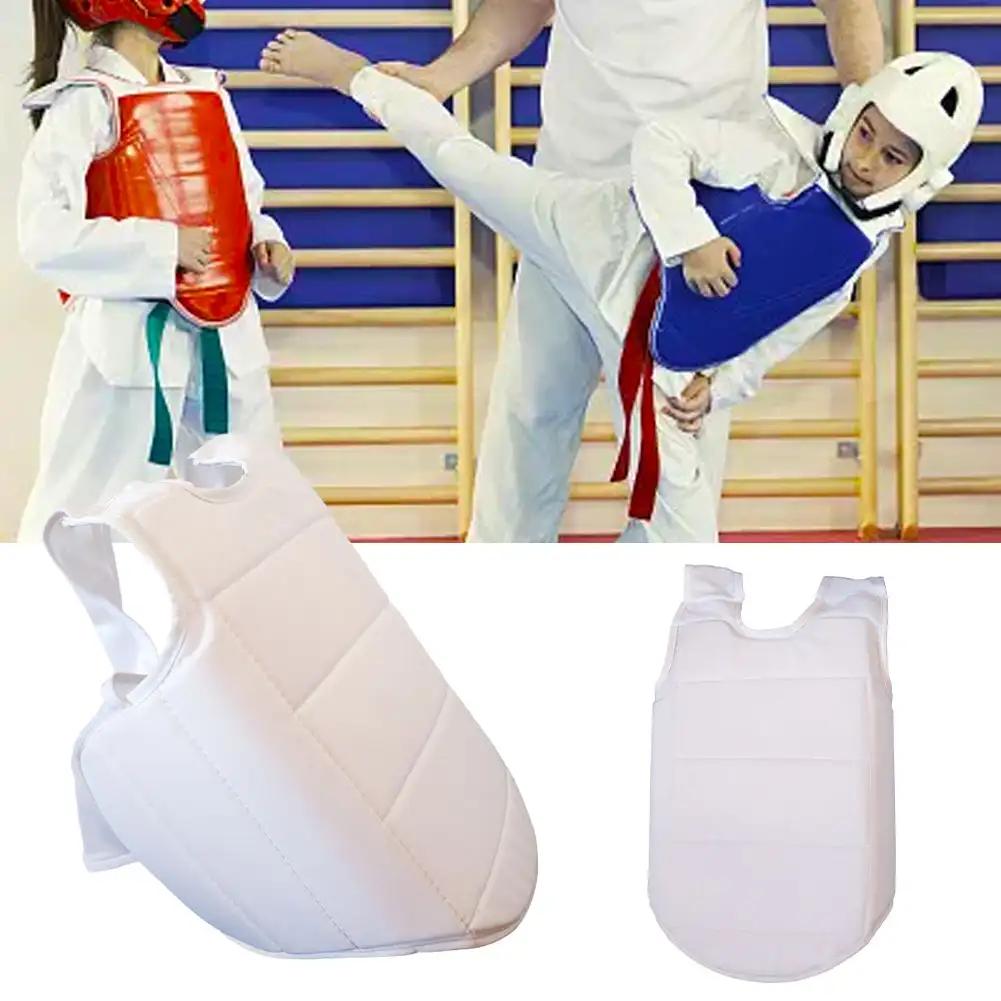 Karate Chest Protector para Homens e Mulheres, Protetor Corporal, Belly Ribs Guard, Protection Pad for Children - Image 1