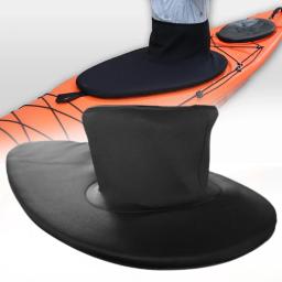 Qualidade nova prática caiaque spray saia sbr neoprene respingo cockpit capa conveniente tecido elástico cinto retrátil - Image 2