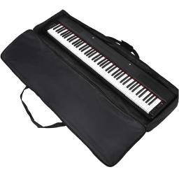 Teclado Oxford Bolsa de Transporte com Alça, 420D Oxford, Instrumento Piano Eletrônico Portátil, Engrossar Caso Capa de Armazenamento, 88 Chaves - Image 1