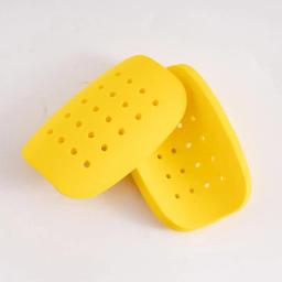 Caneleiras de futebol de silicone para jovens e adultos, Guardas de futebol resistentes ao impacto premium, Design ergonômico, Buracos respiráveis - Image 3