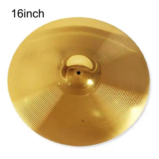 Cymbalo Profissional de Jazz em Bronze - Kit de Percussão com Opções de 6 a 16 Polegadas para Performances de Alta Qualidade