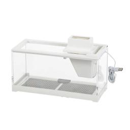 Pequeno Criativo Mini Tanque De Peixes, Mesa De Aquecimento Silencioso, Produtos De Aquário De Desktop, Aquário Tropical, Aquário Silencioso, Casa - Image 6