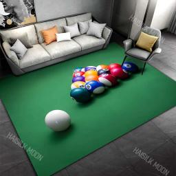 Tapete impresso com tema de bolas de bilhar 3d hd, sala de estar, quarto, escritório, quarto infantil, durável, antiderrapante, lavável à máquina - Image 4