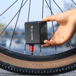 Bomba De Ar De Bicicleta Elétrica Com Display LCD, USB Carregando Inflator Do Pneu, Acessórios De Bicicleta, Motocicleta - Image 4