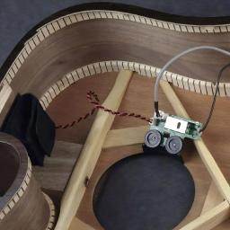 Acoustic Guitar Pickup System, Nail Pickup, DIY Guitar Acessório, compatível para VT1 clássico Ukulele - Image 4