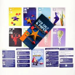 Jogo de tabuleiro em inglês com sal marinho e papel e SAL EXTRA |   Jogo de cartas |   Idades 8+ |   2-4 jogadores |   Tempo de jogo de 15 a 30 minutos - Image 6