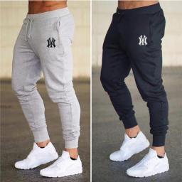 Homem calças de verão calças casuais novo em roupas masculinas fitness esporte jogging treino moletom harajuku streetwear calças finas - Image 1