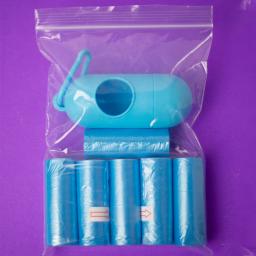 Sacos de cocô com dispensador, saco de lixo coletor para cachorro, Cat Pooper Scooper, rolos pequenos, limpeza ao ar livre, suprimentos para animais, 6 rolos, 90pcs - Image 5