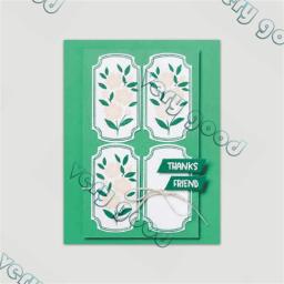 Morre De Corte De Metal para Decoração De Scrapbook, Selos Claros, Estêncil Em Relevo, Modelo, DIY, Happy Birthday, Diário, Catálogo Anual, 2024 - Image 5