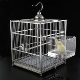 Banheira Pendurada para Banho Do Pássaro, Caixa De Chuveiro, Tigela De Gaiola, Acessório para Papagaios, Periquito, Cubo De Banho Do Pássaro - Image 3