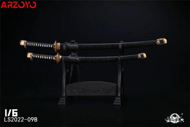 Espada Samurai Japonesa Modelo para Colecionadores com Acessórios de 12" para Action Figures 1/6