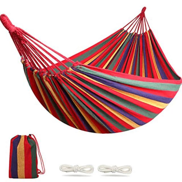 Hammock Portátil para Camping ao Ar Livre - Ideal para 1-2 Pessoas, Ultraleve e Confortável para Dormir em Aventuras