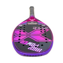 Arronax-Full Carbon Fiber Beach Tennis Racket, superfície áspera, capa Bag, em estoque, 3K - Image 4