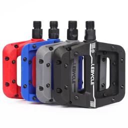 Lebycle mtb bicicleta pedal de náilon rolamento pedais de mountain bike de alta resistência antiderrapante pedais de bicicleta acessórios de ciclismo - Image 6