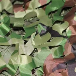 4x5m floresta camo rede de camuflagem ao ar livre acampamento caça camuflagem floresta selva camo tarp cobertura do carro sol abrigo net - Image 6