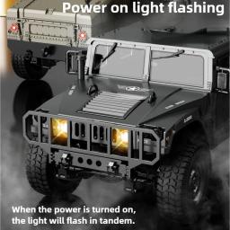 JJRC C8835 1:16 4x4 Carro de controle remoto - Escalador off-road todo-o-terreno com luzes LED para presente de brinquedo de aventura off-road para crianças - Image 4