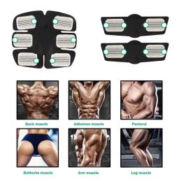 Ems estimulador muscular trainer aptidão inteligente treinamento abdominal corpo elétrico perda de peso emagrecimento dispositivo - Image 3