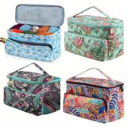 Bolsa de armazenamento de fios de grande capacidade – Organizador perfeito para entusiastas de artesanato – Armazenamento seguro de fios, agulhas e suprimentos de costura - Image 1