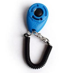 Clicker Plástico Portátil para Pet, Pulseira Ajustável Auxiliar, Dog Click Trainer, Cat Sound, Chaveiro Suprimentos, Novo - Image 5