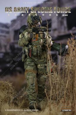 Figura de ação Minitimes M042 Soldier para homem, Arma das Forças Especiais do Exército dos EUA, Conjunto completo, Brinquedos colecionáveis, Presentes, 12 ", 1, 6 - Image 2