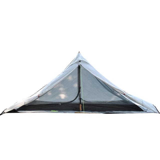 Barraca ultraleve e compacta sem pólos, ideal para trekking e fácil de montar ao ar livre