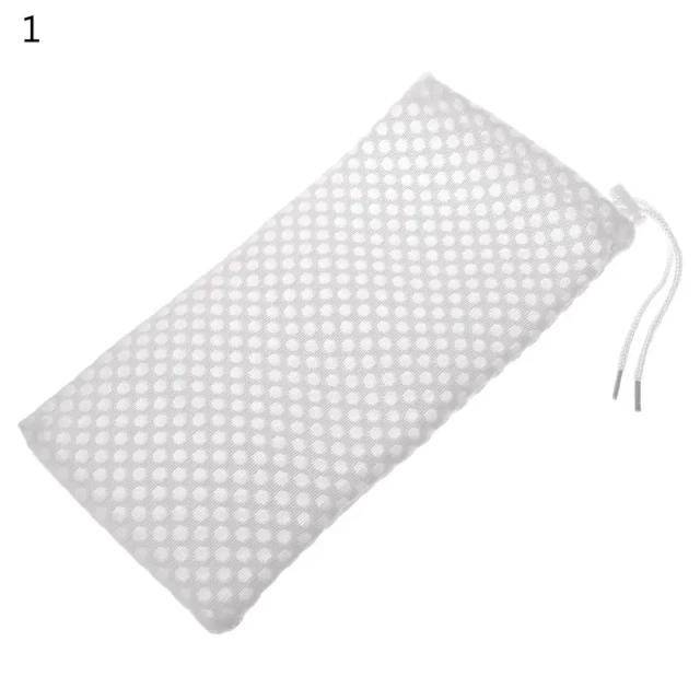 Filtro Reutilizável em Saco para Aquário com Cordão Resistente - Filtragem Eficiente para Peixes