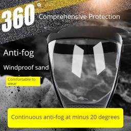 Anti-Fog Protection Face Mask, Dust and Splash Mask, Adequado para Sports Riding, Grinding, Weeding, Mowing Protection, Riding - Image 2