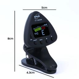 ENO instrumentos de sopro flauta afinador, suporta Mic e Clip-On ajuste modos de saxofone, clarinete, trompete, ET3000W - Image 6