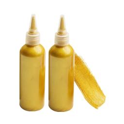 Recarga de Tinta Carimbo-Almofada à Base de Água, Caligrafia, Pintura, Escultura, Imprensa, Impressão à Mão, Dourado, Cor, Selo, 100g - Image 3