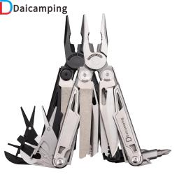 Daicamping-Camping Multitools Clip, Alicadores Multi, Ferramentas Multifuncionais de Faca Dobrável, Ferramentas do Exército Suíço, 18 em 1, DL12, 7CR17MOV - Image 1