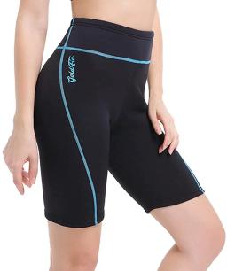 Shorts de mergulho de neoprene para mulheres, manter aquecido, adequado para surf aeróbico, natação esportes aquáticos frios, sauna suor, 2 mm - Image 1