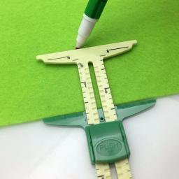 Régua de alta qualidade com NANCY Medição Ferramenta De Costura, 5 em 1 Costura Medidor Patchwork Tool, Régua Tailor Acessórios, Uso Doméstico - Image 2