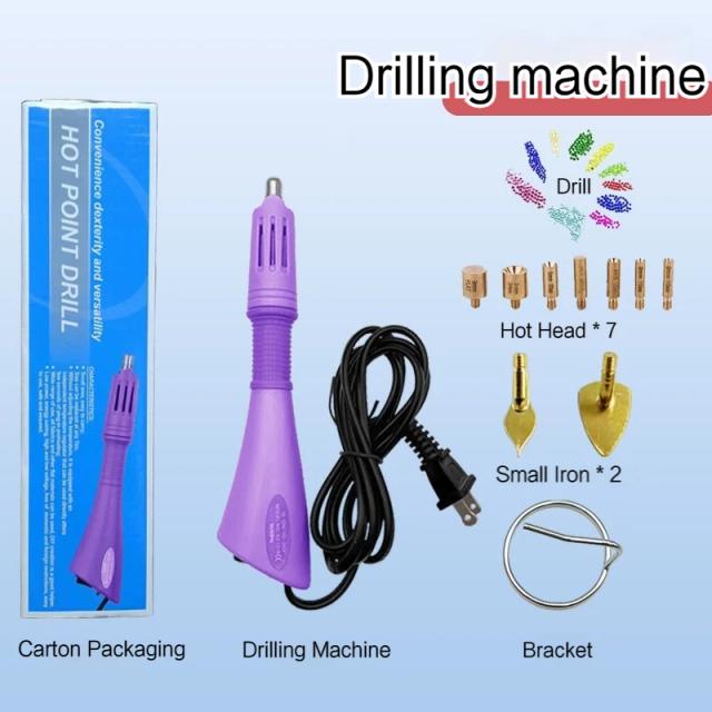 Caneta artesanal para DIY: ferramenta de soldagem plug-in para fazer jóias, passar roupas e criar artefatos personalizados