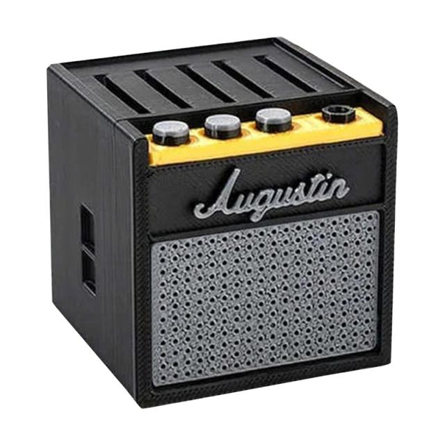 Organizador Portátil para Guitarra: Suporte, Plectrum Impresso em 3D, Caixa com Slot para Picks, Capo, Sintonizador e Cordas em Um Estojo Prático
