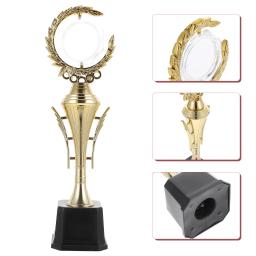 Prêmio de ouro troféu de plástico universal troféu para festa favores adereços prêmios premiados suprimentos artesanato lembranças celebrações presentes - Image 3