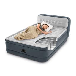 Colchão inflável com bomba elétrica cama inflável dobrável ao ar livre sofá jardim acampamento espreguiçadeira praia ar daybed móveis - Image 2