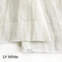 Roupa de linho puro tecido de cânhamo a metro, pedra fina lavada, alta qualidade, vestido de verão, calças, pano rami, 100% - Image 2
