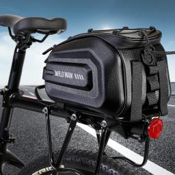 EVA Hard Shell Bike Bag, Multifunções Bagageira de Bicicleta, Grande Capacidade, MTB impermeável Road Bike Acessórios, 4L - Image 2