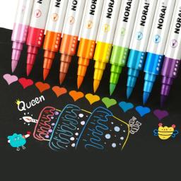 Ponta de pincel de marcador de tinta acrílica F3MA e ponta fina para artesanato DIY e projetos de arte para crianças, pintura de - Image 1
