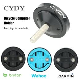 CYDY-GPS Suporte De Computador De Bicicleta, Berço De Bicicleta, Stem Cap Mount, Montagem De Velocímetro, Suporte De Ciclismo, Garmin, Bryton, Wahoo - Image 1