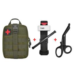 Kit de primeiros socorros, kit de emergência portátil ao ar livre, montanhismo bolso, conjunto de torniquete campo, saco de armazenamento, treinamento - Image 6
