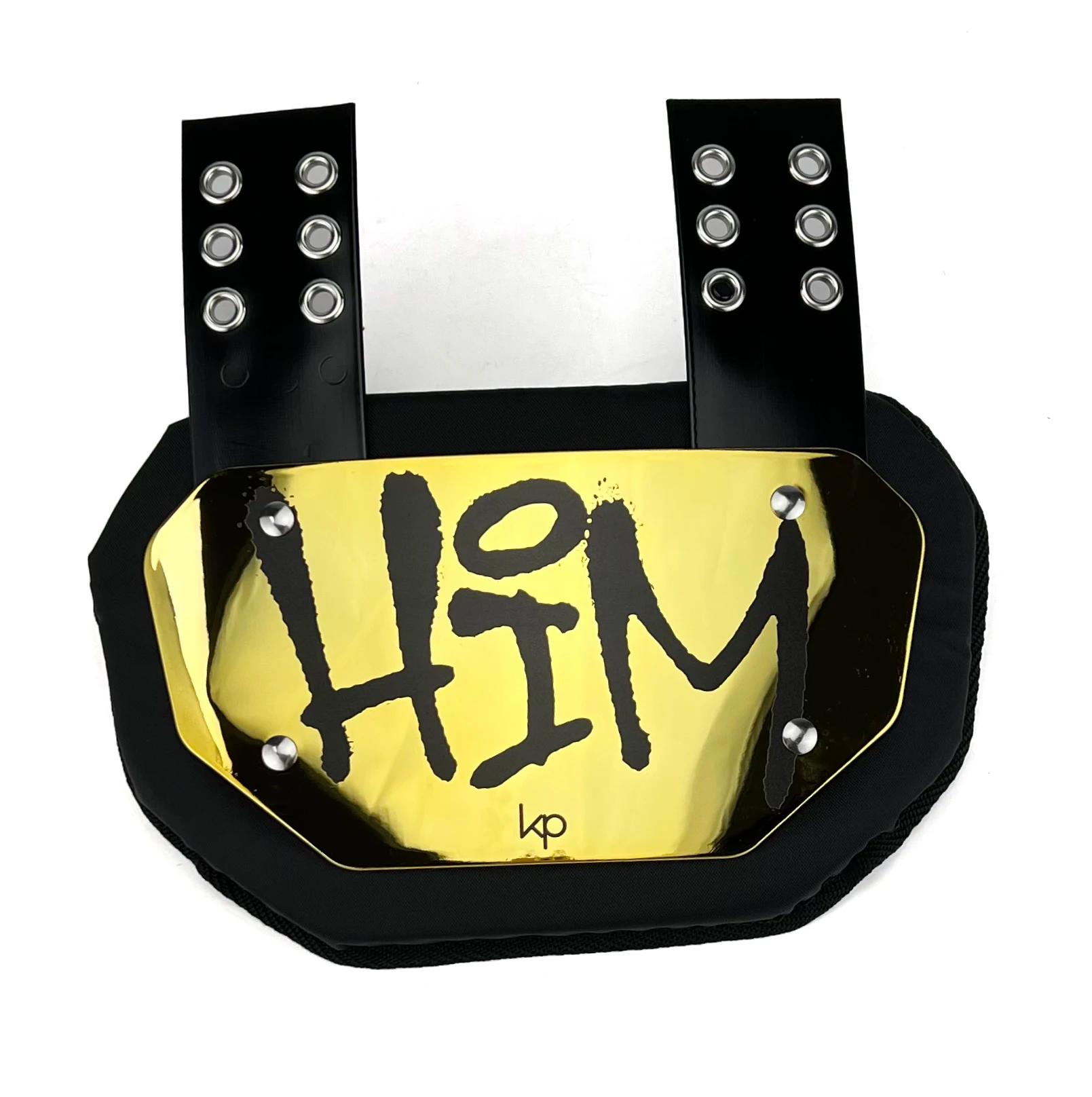 Adulto futebol volta placas, Rugby baixo volta almofadas, protetor de cintura anti-risco, cromo - Image 1