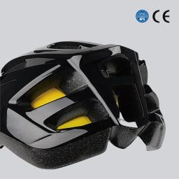 Ciclismo Capacete com Sistema de Proteção, Estrada Mountain Bike Tampas de Segurança, Masculino e Feminino, Integrado Respirável, Ajustável, Esportes ao ar livre - Image 4