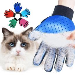 Lã grooming luva para gatos e cães, Pet Hair Deshedding escova, pente para Pet, limpeza, acessórios de massagem - Image 1