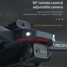 8k esc câmera mini dobrável wifi fpv rc drone 2.4g fluxo óptico evitando obstáculos trajetória sem cabeça vôo rc quadcopter drone - Image 2