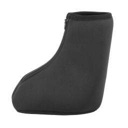 2 pçs patins de figura botas protetor de neoprene overshoes cobre patins de gelo bota cobre protetor com zíper para crianças adulto - Image 6