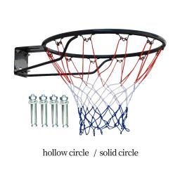 Aro de basquete padrão montado na parede, gol de basquete para exterior, quintal doméstico, parque comunitário de quadra, 45cm - Image 2
