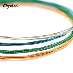 Orphee, conjunto de cordas para guitarra elétrica, super leve de liga de níquel com cores 009-042, conjunto de cordas elétricas para guitarra 1st-6th - Image 5
