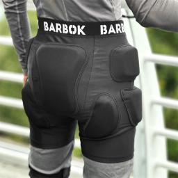 BARBOK-Calções para Snowboard, Anca Acolchoada, Esportes de Exterior para Adultos, Esqui, Skate, Hóquei, Defesa, Proteção Snowboard - Image 2